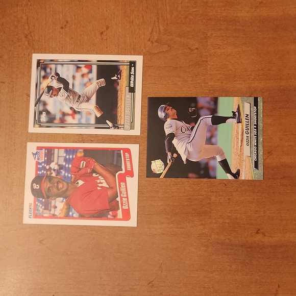 Ozzie Guillen 19 Baseball Trading Cards - Picture 5 of 5